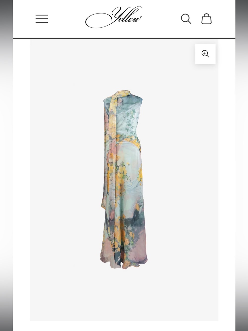 Yellow The Label Viola Maxi Dress — Renaissance NWT